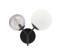 house doctor Applique murale, Twice, noir L : 17cm