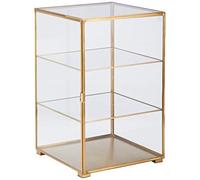 House Doctor Armoire en Verre, Laiton, cuivré, 35 x 35 cm