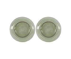 House Doctor Assiette Rain Ø27 cm. lot de 2 Vert