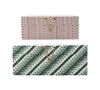 House Doctor Boîtes de rangement Keep rouge-vert 2 pièces