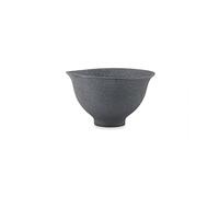 House Doctor Bol Pion Noir | Assiette à pâtes, Assiette à Soupe, Bol à céréales en grès | Vaisselle Noire | Style Scandi pour Un Sentiment de Vie Hygge, Taille S