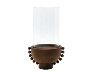 House Doctor Bougeoir Manet 22.5 cm Rouge brûlé