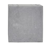 House Doctor Bougeoir Marb 20x20x20 cm Gris