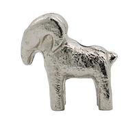 House Doctor Bougeoir Ram 7 cm Argent antique