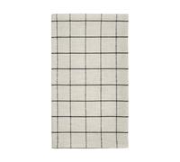 House Doctor Chemin de table Join 40x140 cm Noir-off white