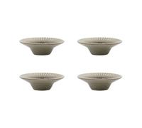 House Doctor Coquetier Pleat lot de 4 Gris-brun