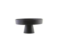 Support de plante en aluminium noir, à poser, style primitif - House Doctor, Jamar - 36x36x18 cm