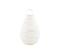 House Doctor Lanterne en forme de goutte Blanc