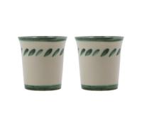 House Doctor Mug Diva 25 cl. lot de 2 Vert