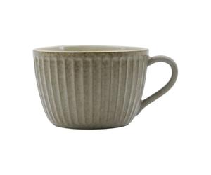 House Doctor Mug Pleat 34 cl Gris-brun