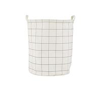 House Doctor Panier à linge en fer blanc 40 x 50 cm