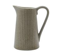 House Doctor Pichet à lait Pleat 28 cl Gris-brun