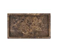 House Doctor Plateau décoratif Able Marron