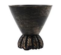 House Doctor Pot de fleurs Sani Ø15 cm Noir
