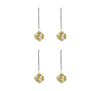 House Doctor Suspension de Noël Amore lot de 4 Bleu clair