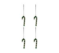House Doctor Suspension de Noël Stick lot de 4 Vert