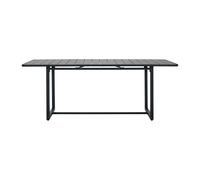 House Doctor Table à manger Helo 90x200 cm Noir