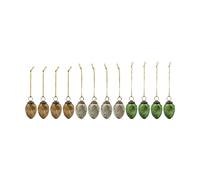 House Doctor Œufs de Pâques House Doctor 12 pièces Vert. Rose. Blanc cassé