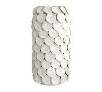 House Doctor - Vase Dot Grand - Blanc (ch0501), 15 x 15 cm