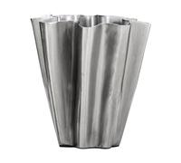 House Doctor Vase Flood 13 cm Borstat silver