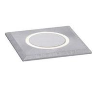 House Encastré de sol LED Blanc chaud IP67 carré 50x50mm 3000K 2W 20lm 230V 120° Acier inoxydable brossé Acier inoxydable#Matière plastique Acier inoxydable brossé G