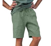 House Memory Short Plage Cargo Travail Extérieur Couleur Casual Pantalon Pantalon Homme Pantalon Herbe Sauvage, Vert, S