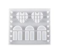 House Molds Love Silicone Fait à la main Résine époxy Plâtre Fabrication de Noël Amour Silicone Plâtre Fait Main