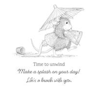 House-Mouse Fun in the Sun Lot de tampons en caoutchouc