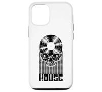 House Music DJ Equalizer Skull LP Music Lover Equalizer Coque pour iPhone 12/12 Pro