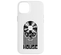 House Music DJ Equalizer Skull LP Music Lover Equalizer Coque pour iPhone 14 Plus