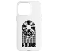 House Music DJ Equalizer Skull LP Music Lover Equalizer Coque pour iPhone 15 Pro Max
