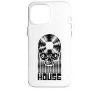 House Music DJ Equalizer Skull LP Music Lover Equalizer Coque pour iPhone 16 Pro Max