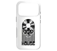 House Music DJ Equalizer Skull LP Music Lover Equalizer Coque pour iPhone 17 Pro