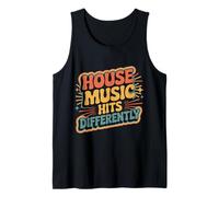 House Music Hits Differently Fête d'ambiance EDM - Débardeur