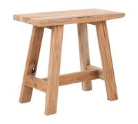 House Nordic Tabouret en Teck Barcelona 50 cm