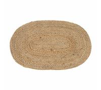 House Nordic Tapis Oval en Jute Naturel 50 x 80 cm