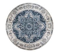 House Nordic Tapis Rond Bleu Ø 200 cm