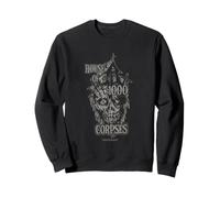 House of 1000 Corpses Distressed Skull & House Horror Movie Sweatshirt