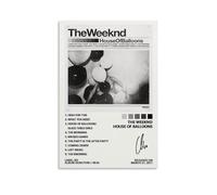 House of Balloons Poster d'album - Décoration murale - Décoration d'intérieur - Bar et restaurant - Esthétique - Poster pour salon - 20 x 30 cm - Sans cadre