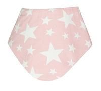 House of Bibs Bébé Bavoir Bandana - étoiles roses