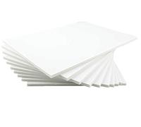 House of Card & Paper Lot de 10 feuilles de carton mousse Blanc Format A3 297 x 420 x 5 mm