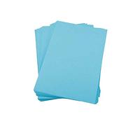 House of Card & Paper Lot de 100 feuilles cartonnées 160 g/m² de format A4, Bleu
