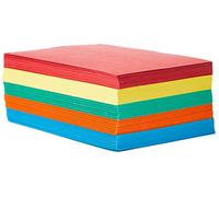 House of Card & Paper Lot de 300 feuilles cartonnées 160 g/m² Format A6 Couleurs vives assorties