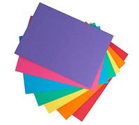 House of Card & Paper Lot de 50 feuilles de papier cartonné A3 160 g/m² Couleurs arc-en-ciel