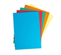 House of Card & Paper Lot de feuilles cartonnées 220 g/m² A5 Assorted Bright Colours (Pack of 25 Sheets)