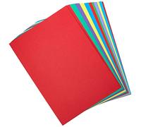 House of Card & Paper Lot de feuilles cartonnées 220 g/m² A5 Assorted Colours (Pack of 50 Sheets)