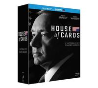 House Of Cards - Intégrale Saisons 1-2-3-4 - Blu-Ray + Copie Digitale - NEUF