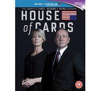 House of Cards - Season 01 / House of Cards - Season 02 / House of Cards - Season 03 - Set [Blu-ray]