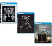 House of Cards: The Complete First Three Seasons Blu-ray Collection (The Complete First, Second and Third Seasons // Saison 1, Saison 2, Saison 3) Série Netflix 3 volumes [Illustration espagnole]