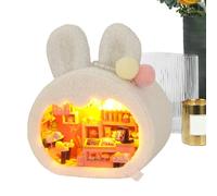 House of Craft Molls - Modèle Miniature de Bricolage, kit de Construction créatif avec Accessoires en Bois, Jouet éducatif et décoratif pour et Meubles de Table